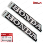 Sticker สติ๊กเกอร์ "Honda" 2 ชิ้น ติดรถสีน้ำตาล สำหรับ Honda CT125 CT 125CC AL ปี 2020-2022